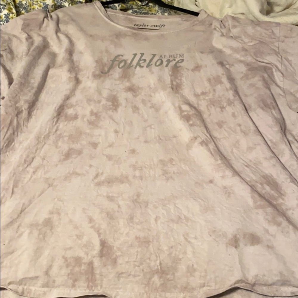 Taylor Swift folklore album t-shirt